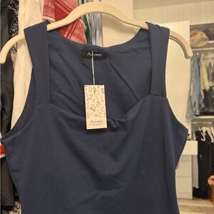 Automet Navy Blue Dress